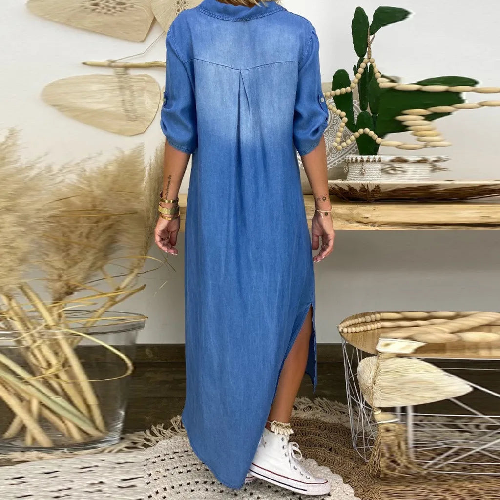 ALICE | ABITO LUNGO STILE JEANS